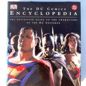 DC Comics Encyclopedia Book Definitive Reference For DC Comic Characters Used